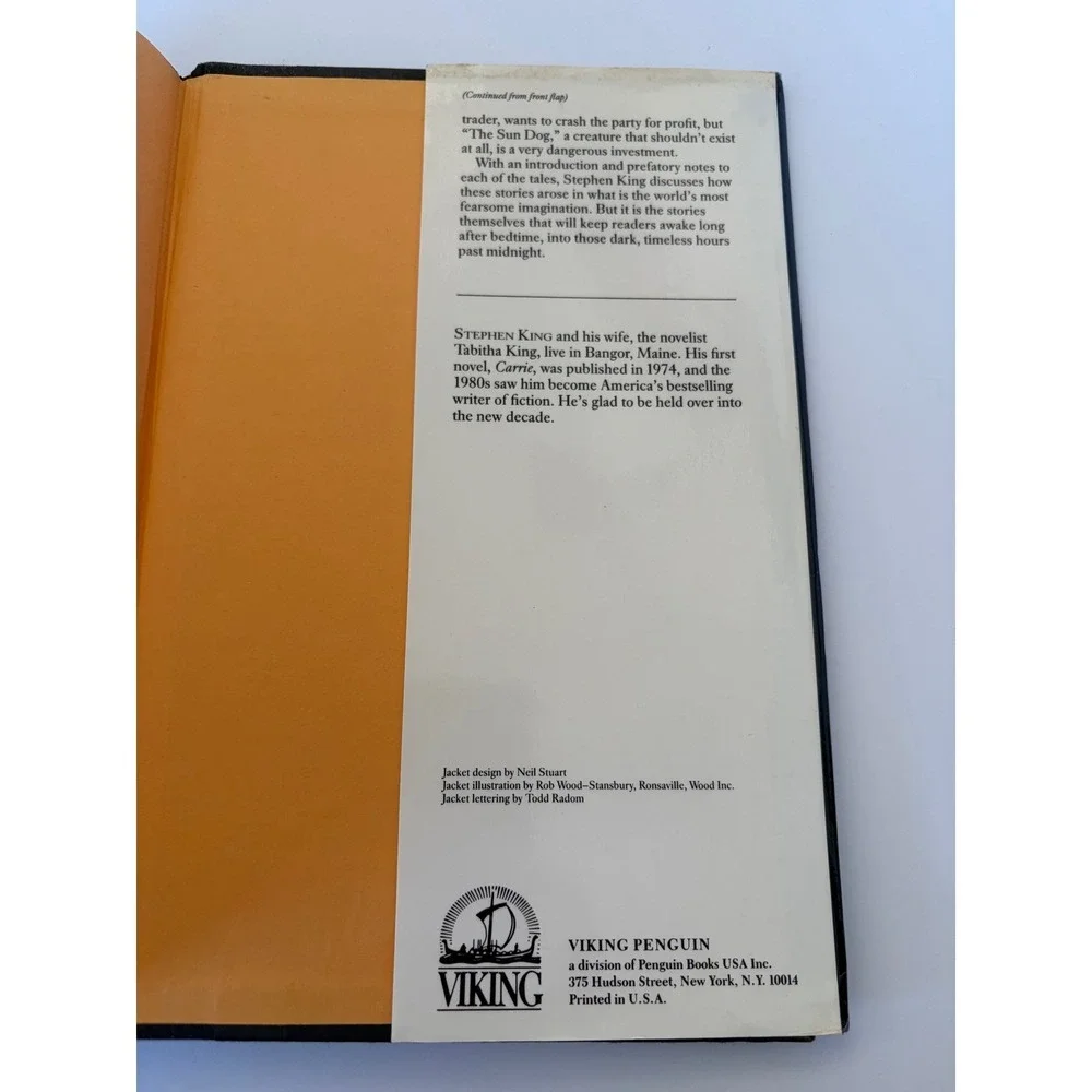 Stephen King Four Past Midnight First Edition 1st Printing 1990 Viking Hardcover